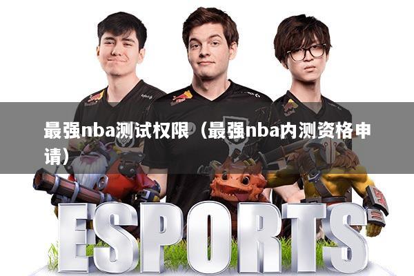最强nba测试权限(最强nba内测资格申请)