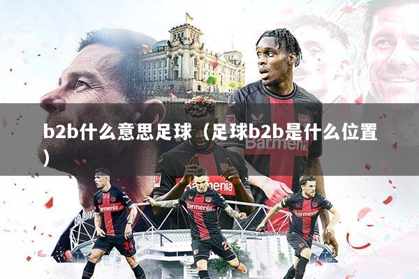 b2b什么意思足球(足球b2b是什么位置)