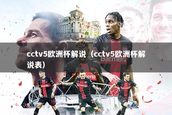 cctv5欧洲杯解说(cctv5欧洲杯解说表)