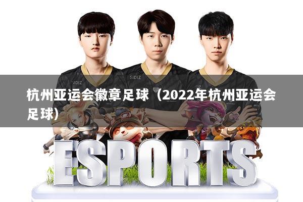 杭州亚运会徽章足球(2022年杭州亚运会足球)