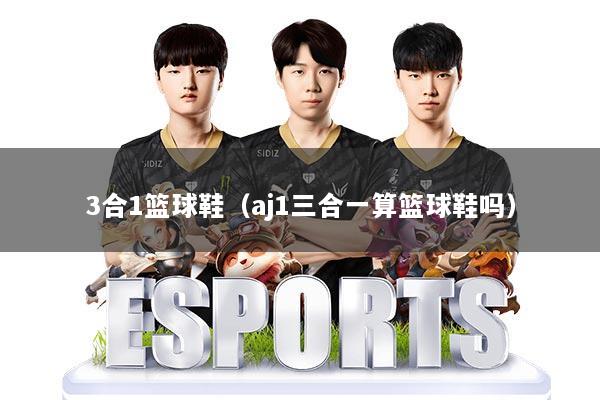 3合1篮球鞋(aj1三合一算篮球鞋吗)