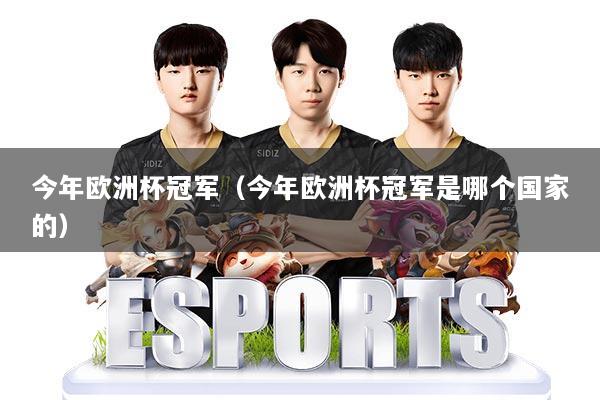 今年欧洲杯冠军(今年欧洲杯冠军是哪个国家的)